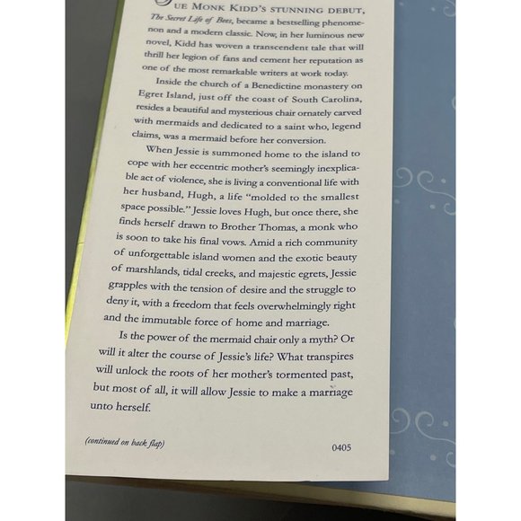 The Mermaid Chair a novel by Sue Monk Kidd Book 2005 Viking Penquin READ - Picture 2 of 6